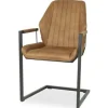 Hot Eetkamerstoel Cognac Wesley Eetkamerstoelen