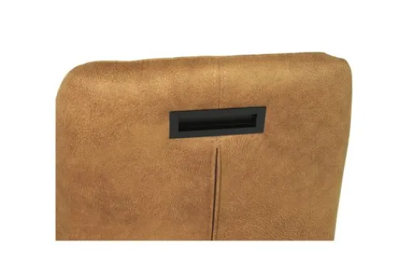 Hot Eetkamerstoel Cognac Wesley Eetkamerstoelen