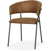 Hot Eetkamerstoel Cognac YN-83.016 Luuk Eetkamerstoelen