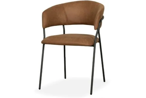 Hot Eetkamerstoel Cognac YN-83.016 Luuk Eetkamerstoelen