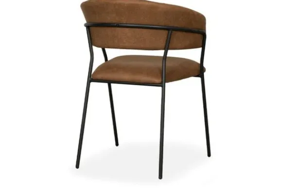 Hot Eetkamerstoel Cognac YN-83.016 Luuk Eetkamerstoelen