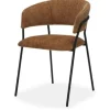 Discount Eetkamerstoel Cognac YN-83.008 Luuk Eetkamerstoelen