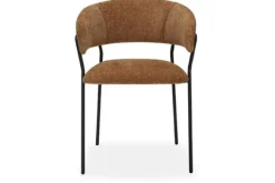 Discount Eetkamerstoel Cognac YN-83.008 Luuk Eetkamerstoelen
