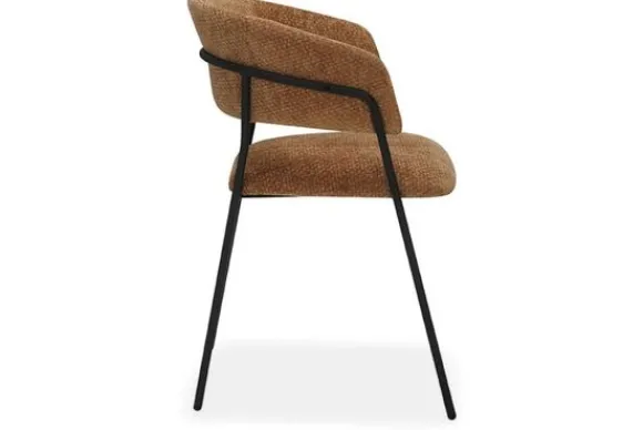 Discount Eetkamerstoel Cognac YN-83.008 Luuk Eetkamerstoelen