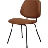 Clearance Eetkamerstoel Cognac ZM-88.002 Bello Eetkamerstoelen