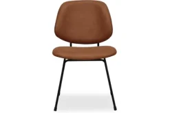 Clearance Eetkamerstoel Cognac ZM-88.002 Bello Eetkamerstoelen