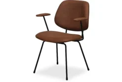 Eetkamerstoel Cognac ZM-88.008 Rivano Eetkamerstoelen