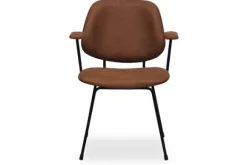Eetkamerstoel Cognac ZM-88.008 Rivano Eetkamerstoelen