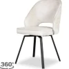 Discount Eetkamerstoel Creme IH-50.193 Lewis Eetkamerstoelen