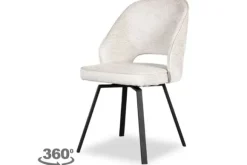 Discount Eetkamerstoel Creme IH-50.193 Lewis Eetkamerstoelen