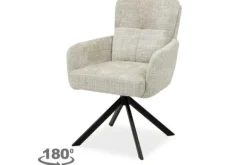 Hot Eetkamerstoel Cremona Creme Jari Eetkamerstoelen