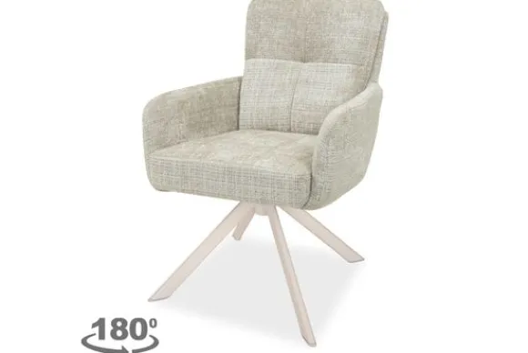 Online Eetkamerstoel Cremona Creme Jari Eetkamerstoelen