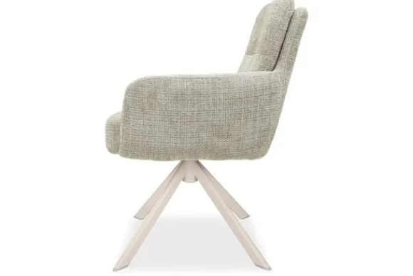 Online Eetkamerstoel Cremona Creme Jari Eetkamerstoelen