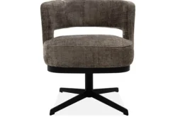 Outlet Eetkamerstoel Cremona Fur Taupe Verto Eetkamerstoelen