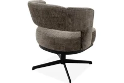 Outlet Eetkamerstoel Cremona Fur Taupe Verto Eetkamerstoelen