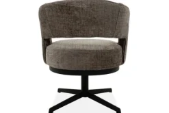 Outlet Eetkamerstoel Cremona Fur Taupe Verto Eetkamerstoelen
