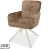 Outlet Eetkamerstoel Cremona Taupe Jari Eetkamerstoelen