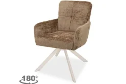 Outlet Eetkamerstoel Cremona Taupe Jari Eetkamerstoelen