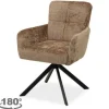 Clearance Eetkamerstoel Cremona Taupe Jari Eetkamerstoelen
