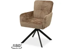 Clearance Eetkamerstoel Cremona Taupe Jari Eetkamerstoelen