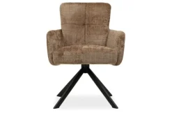 Clearance Eetkamerstoel Cremona Taupe Jari Eetkamerstoelen