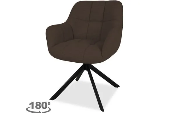 Eetkamerstoel Dark Brown Alba Eetkamerstoelen