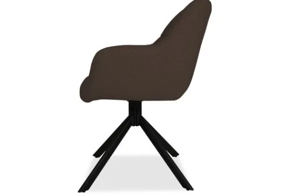 Eetkamerstoel Dark Brown Alba Eetkamerstoelen