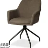 Best Eetkamerstoel Dark Brown Ortana Eetkamerstoelen