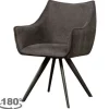 Clearance Eetkamerstoel Dark Grey  Riviera Eetkamerstoelen