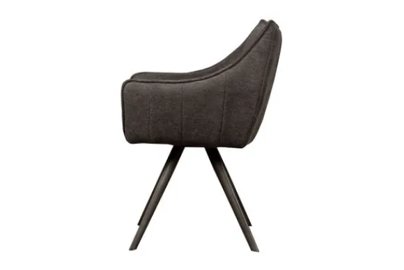 Clearance Eetkamerstoel Dark Grey Riviera Eetkamerstoelen
