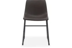 Outlet Eetkamerstoel Donkerbruin HU-77.011 Risto Eetkamerstoelen