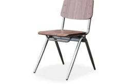 Online Eetkamerstoel Donkerbruin TX-85.000 Solid Eetkamerstoelen