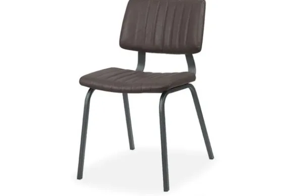 Clearance Eetkamerstoel Donkerbruin HU-77.039 Gusto Eetkamerstoelen