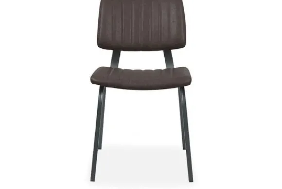 Clearance Eetkamerstoel Donkerbruin HU-77.039 Gusto Eetkamerstoelen