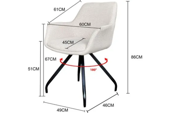 Online Eetkamerstoel Duke Eetkamerstoelen