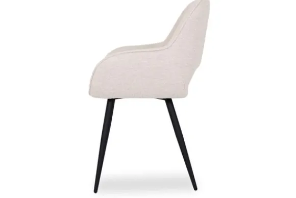 Best Eetkamerstoel Ecru IH-50.215 Fer Eetkamerstoelen