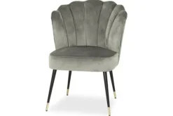 New Eetkamerstoel Fox stone velvet Eetkamerstoelen