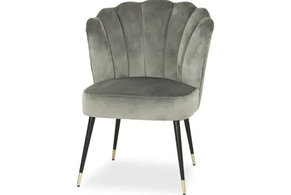 New Eetkamerstoel Fox stone velvet Eetkamerstoelen