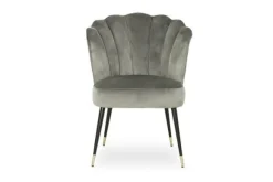 New Eetkamerstoel Fox stone velvet Eetkamerstoelen