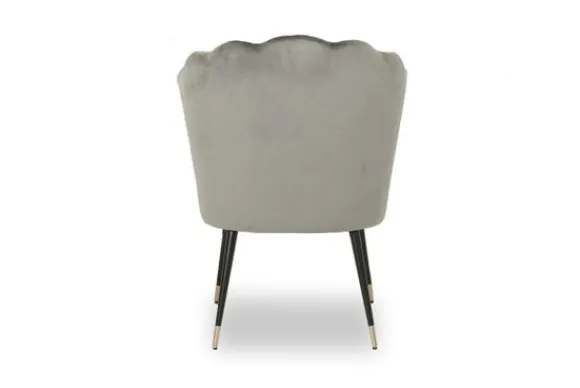 New Eetkamerstoel Fox stone velvet Eetkamerstoelen