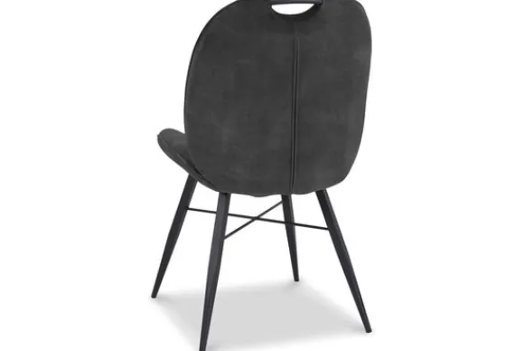 Hot Eetkamerstoel Goldy Antraciet Eva Eetkamerstoelen