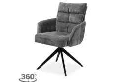 New Eetkamerstoel Grey Rosora Eetkamerstoelen
