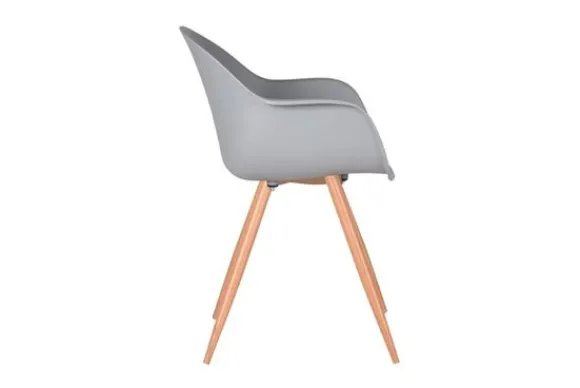 Online Eetkamerstoel Grijs FF-45.009 Parma Eetkamerstoelen