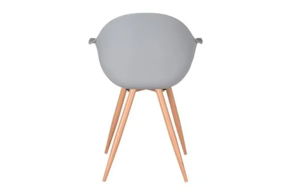 Online Eetkamerstoel Grijs FF-45.009 Parma Eetkamerstoelen