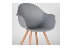 Online Eetkamerstoel Grijs FF-45.009 Parma Eetkamerstoelen