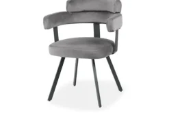 Sale Eetkamerstoel Grijs HU-77.025 Bardio Eetkamerstoelen