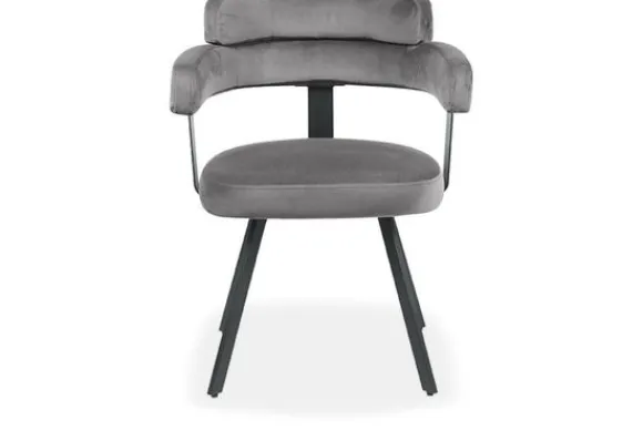 Sale Eetkamerstoel Grijs HU-77.025 Bardio Eetkamerstoelen