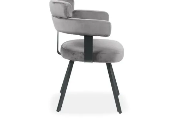Sale Eetkamerstoel Grijs HU-77.025 Bardio Eetkamerstoelen