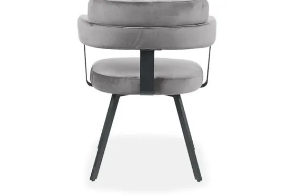 Sale Eetkamerstoel Grijs HU-77.025 Bardio Eetkamerstoelen