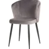 Outlet Eetkamerstoel Grijs UK-30.397 Wave Eetkamerstoelen